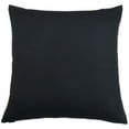 thumbnail image 4 of S4Sassy Black Floral Embroidered Square Bed Pillow Case Cotton Pillowcases Home Decor-24 x 24 Inches, 4 of 7