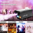 thumbnail image 4 of Led 500w Air Column 12v Smoke Machine Wireless Control Fog Machine Fogger Stage Smoke Ejector With Remote For Stage Party Ktv US Plug, 4 of 5