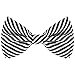 thumbnail image 3 of Man of Men Nœud Papillon - Rayé - Blanc & Noir, 3 of 4