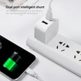 thumbnail image 4 of 18W USB Wall mobile Phone Charger Folding Charging Adapter Quick Fast Cell Phone Charger Plug Cube, 4 of 10