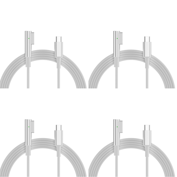Magnético 1 Tipo-C /2 PD100W Cable de Carga Rápida para MacBook Air/Pro (GEN)