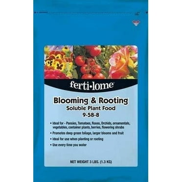 Fertilome Blooming & Rooting Soluble Plant Food 9-59-8, 3 Pounds