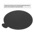 thumbnail image 4 of Uxcell 100pcs Mini Cake Boards, Mousse Cake Cardboards Round Cake Bases (Black), 4 of 5