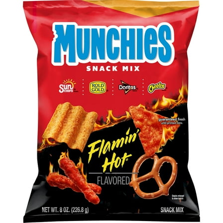 Munchies? Flamin' Hot Snack Mix 8 oz. Bag
