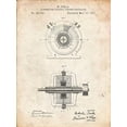thumbnail image 2 of Borders, Cole 12x14 Gold Ornate Wood Framed with Double Matting Museum Art Print Titled - PP1090-Vintage Parchment Tesla Alternating Current Generator Poster, 2 of 4