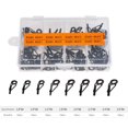 thumbnail image 2 of 80pcs Black Multi-Gauge Sea Rod Guide Ring Set Boxed Stainless Steel Ceramic Road Trip Guide Ring, 2 of 13