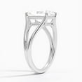 thumbnail image 3 of Dash Jewel Prong Set 1.9 Ct Radiant Cut Diamond Ring - 14K Silver Rings for Her - Solitaire Engagement Ring with Side Stones - Diamond Jewelry for Birthday Gift - Daily Wear Fine Jewelry for Her, 3 of 6