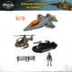 thumbnail image 2 of Juguete Set Militar Completo con Jet, Helicóptero, Lancha y Figura de Soldado Incluida, 2 of 4
