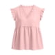 thumbnail image 3 of Eres Más Que una Camisa de Puntuación de Prueba de Color Sólido sin Mangas con Cuello en V, Haz Tu Propia Camisa Personalizable Top Casual, 3 of 6