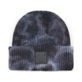 thumbnail image 3 of CC Grey Unisex Basic Tie Dye Beanie Hat for Toddler Ages 1-5 - Soft, Warm Hats for Babies and Toddlers - Cozy Winter Wear, 3 of 4