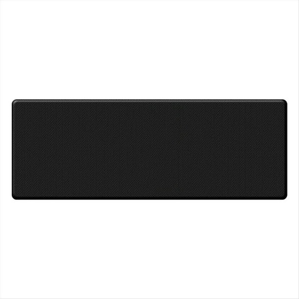Alfombrillas de Cocina Acolchadas Antifatiga para Suelo, Juego de Alfombrillas de Cocina Impermeables para Cocina, Suelo, Oficina, Color Negro
