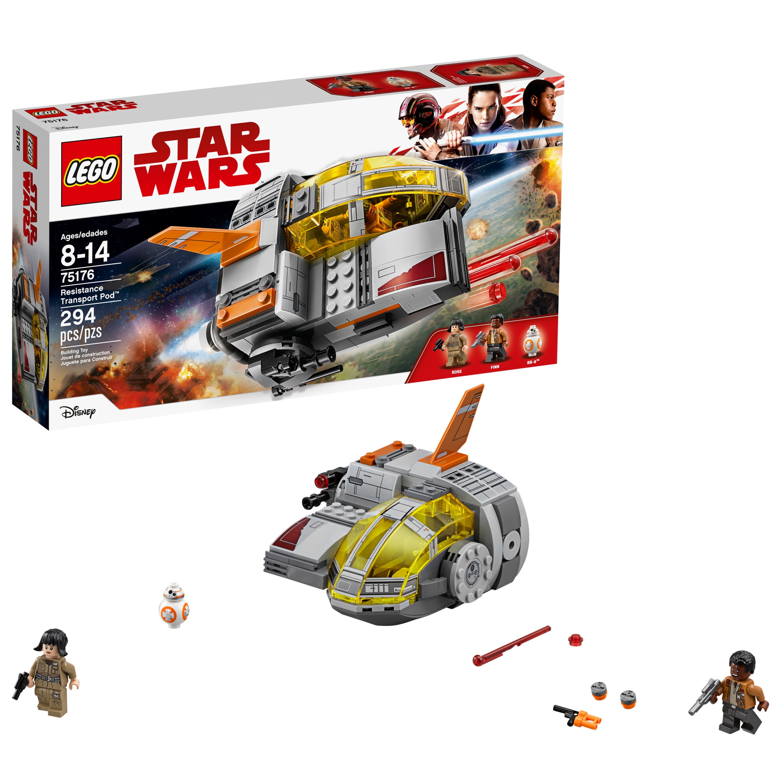 for sale online 75176 Lego Star Wars Episode VIII Resistance Transport Pod 