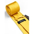 thumbnail image 6 of HISDERN Mens Solid Color Ties Formal Satin Necktie and Pocket Square Set Classic Tie & Handkerchie, 6 of 7