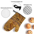 thumbnail image 3 of Fotbe Vintage Map for 4Pcs Oven Mitts and Pot Holders, 500℉ Heat Resistant Oven Mitts , Non-Slip Silicone Surface Safe for Baking, Cooking, BBQ, 3 of 6
