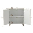 thumbnail image 7 of VENTOPYR Vintage MDF Storage Cabinet with Adjustable Shelf，Entryway, Living Room Buffet, 7 of 7