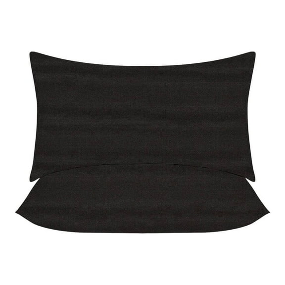 Covers&All Sunbrella Lumbar Pillows Set of 2, UV Fade resistant & Water Repellent Rectangle Lumbar Throw Pillows (Inserts with Covers) for Indoor Outdoor Use