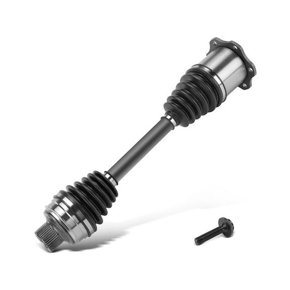 Front CV Axle Assembly 1 - Compatible with 2013 - 2016 Audi A4 Quattro 2.0L 4-Cylinder 2014 2015
