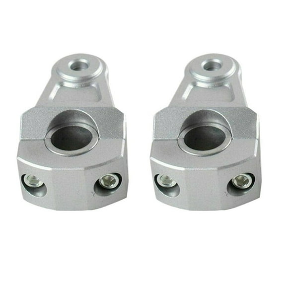 22MM 7/8" Handlebar Motorcycle Mount Clamps Risers Aluminium Alloy Dirt Pit Bike ATV