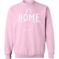 thumbnail image 2 of Inktastic It's Home State of Indiana Outline Adult Sweatshirt, 2 of 4