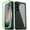 Green, variant on Poetic Guardian Case for Samsung Galaxy S23 5G 6.2 inch , Clear Case with Built-in Screen Protector, Purple/ Clear