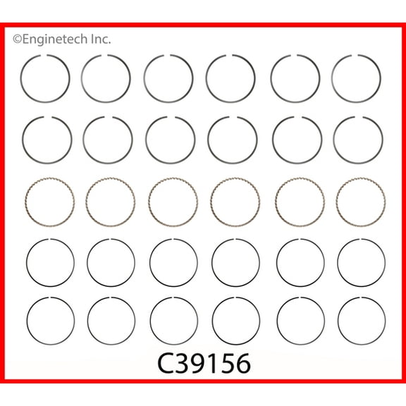RINGS CHRY DODGE 3.9L 239