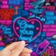 thumbnail image 2 of Paquete de pegatinas Neon Inspirational Anime a prueba de agua, 50 unidades, 2 of 3