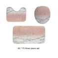 thumbnail image 2 of Wosthever Cortina de ducha de baño impermeable: juego de cortina de ducha moderno y cómodo para baño Cortina de ducha impermeable Juegos de accesorios de baño 3 juegos 45*75, 2 of 6