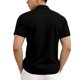 thumbnail image 2 of Blusa y camisa de manga corta con cuello vuelto para niños, camiseta de verano de color liso con cuello de manga corta para niños, camiseta de poliéster para niños, 2 of 3