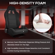 Supllueer 3060 Aluminum Racing Simulator Cockpit with Seat & Triple TV Stand Fits Logitech Thrustmaster for Fanatec and Moza