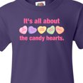 thumbnail image 4 of Inktastic Candy Hearts II Youth T-Shirt, 4 of 5