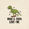 thumbnail image 4 of Inktastic Mimi and Papa Love Me Grandchild Dinosaur Boys Baby T-Shirt, 4 of 5
