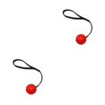 thumbnail image 4 of Billuyoard Pelota de juguete Cuerda Morder Entrenamiento Breaker Alivio del estrés Al aire libre Interactivo Fetch Elasticity Props Gifts Dog Pet 6cm rojo 2Conjunto, 4 of 6