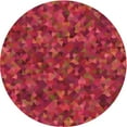 thumbnail image 1 of Ahgly Company Indoor Round Patterned Lava Red Area Rugs, 4' Round, 1 of 6