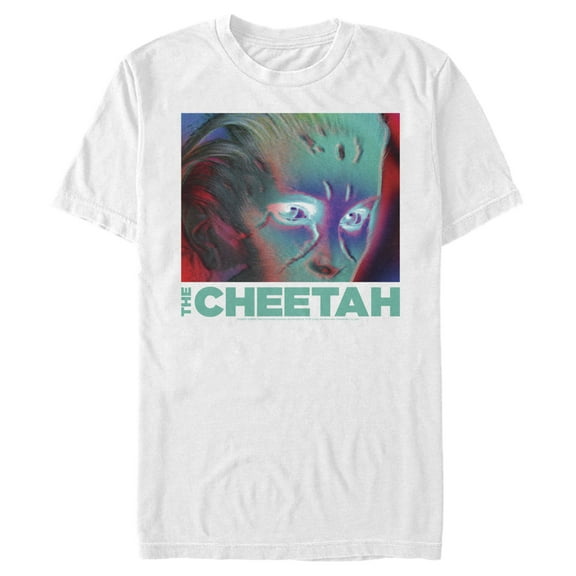 Men's Wonder Woman 1984 Cheetah Infrared  Graphic Tee White Small