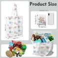 thumbnail image 2 of Baby Owl Tote – Cartoon Owl Design Canvas Bag, 2 of 6