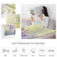 thumbnail image 6 of Fleece Blanket Spring Watercolor Flowers Lavender Blankets, Soft Cozy Warm Flannel Throw Blanket, Country Floral Art Blanket for Bed Couch Sofa,30x40In, 6 of 9