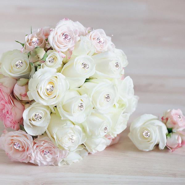 Floral Pins Wedding Bouquet Diamond Pearl Decor 18 pack, Wholesale Floral  Pins - Wholesale Flowers and Supplies