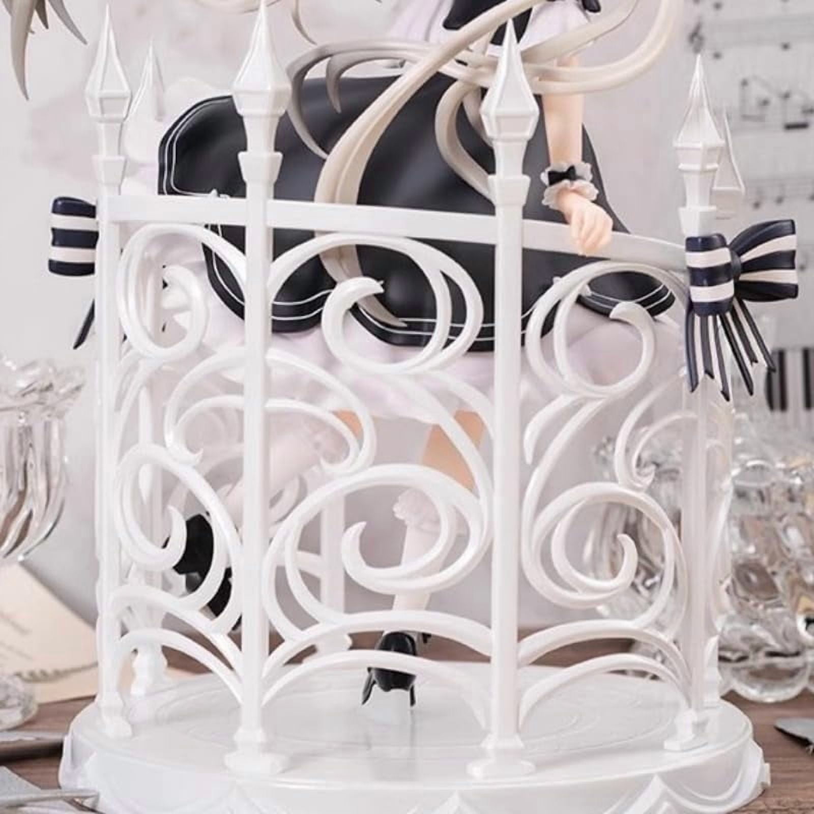 Sora Figure Princess Dress Fence Kasugano Sora Anime Figures 32cm/12.6inch Handmade PVC Cartoon Manga Game Model Decoration Craft Gift