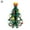 Green, variant on Luxtrada Desktop Wooden Christmas Tree Decor Christmas Toy Mini Ornaments