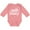 Mauve, variant on Inktastic I Hooked Mommy's Heart with Fishing Rod Boys or Girls Long Sleeve Baby Bodysuit