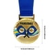thumbnail image 2 of Medalla de Pickleball de 6,8 cm para ganadores de competiciones. Medallas para competiciones deportivas (Oro), 2 of 4