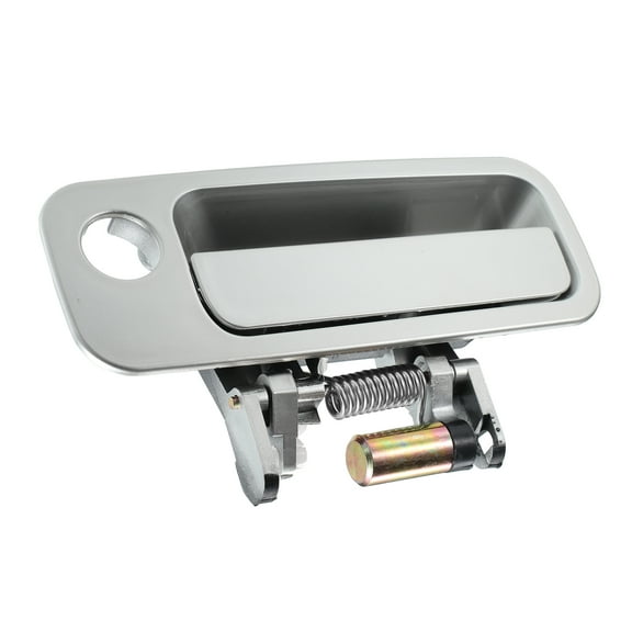 Unique Bargains Automotive Exterior Door Handle Compatible for Toyota Camry 1997-2001 Durable Plastic Silver Tone