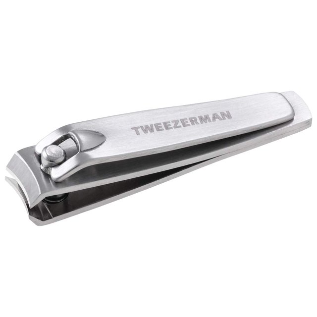 Cortaúñas Tweezerman 8887 de Acero Inoxidable con Hoja Curvada