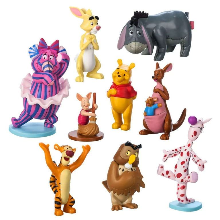 Winnie the Pooh 9-Piece Deluxe PVC Figure Play Set - Walmart.com