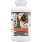 Co.sequin DS Plus MSM Joint Hea.lth Suppl.ement for Do.gs 250 count.Chewable Tablets