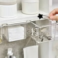thumbnail image 4 of CasaChic Transparent Cabinet Drawer Storage Box, Bathroom Pull-Out Shelf for Toilet Swab Cosmetic, Multi-Functional Organizer with Easy Slide Design, 4 of 9