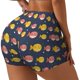 thumbnail image 1 of Balery Cute Puffer Fish Pantalones cortos de entrenamiento estampados para mujer, sin costuras, ajustados, para gimnasio, yoga, correr, deportes, ejercicio activo, fitness.-Large, 1 of 8