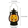 thumbnail image 2 of Halloween LED Lantern Lights 1-Packs , Small Vintage Style Flameless Lantern Decorative ，Lamp for Halloween Home Indoor Outdoor Bar Decoration, 2 of 2
