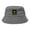 Gray, variant on Us Army Veteran Logo Washed Bucket Hat For Men Women Denim Bucket Hat Sun Hat Cowboy Fishing Beach Hat