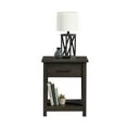 Mainstays Hillside Nightstand with Drawer, Espresso Finish